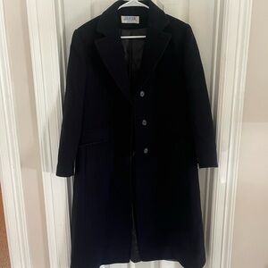 Elegant Black Trench Coat